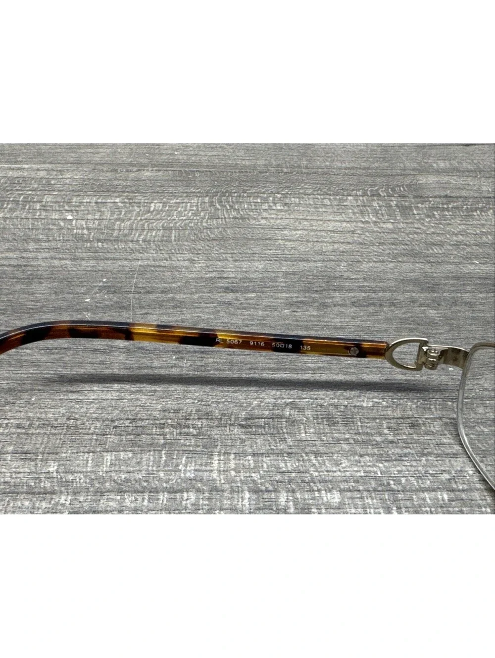 Ralph Lauren RL5067 Gold/Tortoise 9116 Eyeglasses Frames Only 50[]18-135mm